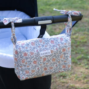 Bolso pequeño - neceser Florida azul - Imagen 2