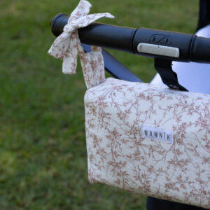 Bolso pequeño - neceser Flores rosa - Imagen 2