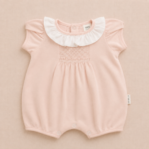 Pijama manga corta rosa